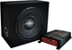 Subwoofer samochodowy + wzmacniacz Pioneer GXT-3730B-SET - obraz 1