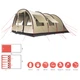 Палатка Grand Canyon Helena 6 Mojave Desert (330033) - изображение 4