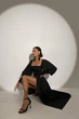 Платье Jadone Fashion Дилара L-XL черное - изображение 4
