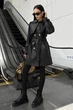 Тренч Jadone Fashion Некст укороченный S-M черный - изображение 1