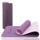 Килимок для йоги та фітнесу Power System PS-4060 TPE Yoga Mat Premium Purple (183х61х0.6) - изображение 4