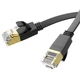 Патч-корд Hoco US07 General pure copper flat network cable (L-1M) Black - изображение 1