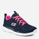 Buty na siłownię damskie Skechers Graceful - Get Connected 12615W-NVHP 36 (6US) 23 cm Czarne (190872893869) - obraz 4