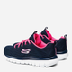 Buty na siłownię damskie Skechers Graceful - Get Connected 12615W-NVHP 36 (6US) 23 cm Czarne (190872893869) - obraz 9