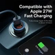 Автомобильное зарядное устройство Baseus 60W (1 Type-C 30w + USB 30w) Metall - изображение 2