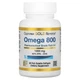 California Gold Nutrition, омега 800, рыбий жир фармацевтической степени чистоты, 80% ЭПК/ДГК, 1000 мг, 30 капсул из рыбьего желатина (CGN-01251) - изображение 1
