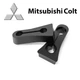 Упор (демпфер накладка) замка дверей MITSUBISHI Colt (2 двері) Литі - зображення 1