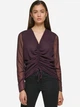 Блузка женская Calvin Klein 987081493 S Фиолетовая (1159786725) - изображение 2