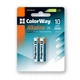 Батарейка СolorWay AАА LR03 Alkaline Power напряжение 1.5В щелочные BL 2шт (CW-BALR03-2BL) - изображение 1