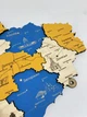 Деревянная Многослойная карта Украины "Патріот" 100×67 см Travel - изображение 5