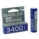 Аккумулятор 18650 литий-ионный с защитой Rablex 34ООmAh, З.7V - изображение 4