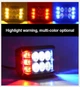 Додаткова LED фара 18W (3W*6) 10-30V 90x76x80 mm Близький стробоскоп 1 шт (W 0260-RB) - зображення 3