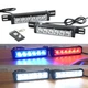 Страбоскоп Світлодіодний 12V DRL / 3W* 6LED / 12 Режимів / Пульт / Червоно-Синій-Жовтий (T1001-2) - зображення 2