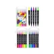 Детские Фломастеры "Двусторонний" COLOR-IT 195-12 12 цветов - изображение 1