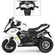 Дитячий електромотоцикл Bambi M 3913EL-1 White (M 3913EL) - зображення 3