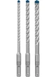 Набір ударних бурів Bosch Expert SDS-plus-7X 6-8-10 мм 3 шт (2608900196) - зображення 2