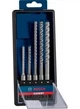 Набор ударных буров Bosch Expert SDS-plus-7X, 5-10 мм в кейсе, 5 шт (2608900197) - изображение 1