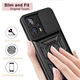 Чохол Camshield з кільцем-підставкою на Poco F5 black - зображення 4