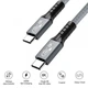 Кабель Erston USB 4.0 Type C - Type C, 240W, 0.5 m - зображення 2