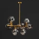 Люстра Loft Свет Z-881-8GG GG 8 плафонів бронзова - изображение 1