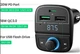 FM трансмітер модулятор Ugreen CD229 Bluetooth 5.0 Автомобільний зарядний пристрій Чорний - зображення 6