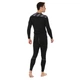 Спортивна футболка чоловіча Zelart Lidong 518 розмір 2XL (180-185 см) Black-White - зображення 7