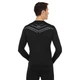Спортивная компрессионная футболка мужская Zelart Heroe 510 размер 2XL (180-185 см) Black-White - изображение 4