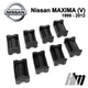 Ремкомплект ограничителя дверей Nissan MAXIMA (V) 1998 до 2012 фиксаторы вкладыши втулки - изображение 4