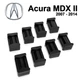 Ремкомплект ограничителя дверей Acura MDX (II) 2007 до 2014 фиксаторы вкладыши втулки - изображение 1