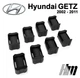 Ремкомплект ограничителя дверей Hyundai GETZ 2002 до 2011 фиксаторы вкладыши втулки - изображение 4