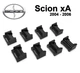 Ремкомплект ограничителя дверей Scion xA 2004 до 2006 фиксаторы вкладыши втулки сухари - изображение 1