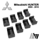 Ремкомплект ограничителя дверей Mitsubishi HUNTER 2005 до 2010 фиксаторы вкладыши втулки - изображение 4