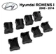Ремкомплект обмежувача дверей Hyundai ROHENS (I) 2008 до 2014 фіксатори вкладки втулки - зображення 1