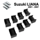 Ремкомплект ограничителя дверей Suzuki LIANA 2001 до 2007 фиксаторы вкладыши втулки сухари - изображение 1