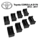 Ремкомплект ограничителя дверей Toyota COROLLA E170 2012 до 2017 фиксаторы вкладыши втулки - изображение 1