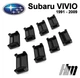 Ремкомплект обмежувача дверей Subaru VIVIO 1991 до 2009 фіксатори вкладки втулки сухарі - зображення 4