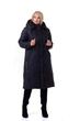Женский зимний пуховик большого размера UF-fashion LRD-157-1 56 черный - изображение 4