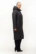 Женская куртка большого размера зимняя UF-fashion LRD-150-1 52 черный - изображение 2
