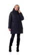 Зимняя женская куртка большого размера UF-fashion LRD-164-1 56 черный - изображение 4