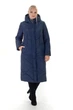 Зимняя куртка женская большого размера UF-fashion LRD-135-1 60 синий - изображение 4