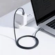 Кабель Baseus Crystal Shine Series Type-C to Type-C 100W 120см CAJY000601 black - изображение 3