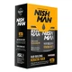 Набор для маскирования залысин коричневый Nishman Hair Building Keratin Fiber Medium Brown 20 g + Locking Mist 100 ml - изображение 1