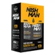 Набор для маскирования залысин черный Nishman Hair Building Keratin Fiber Black 20 g + Locking Mist 100 ml - изображение 1