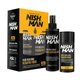 Набор для маскирования залысин черный Nishman Hair Building Keratin Fiber Black 20 g + Locking Mist 100 ml - изображение 2