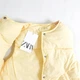 Жилетка демисезонная ZARA 104 см желтый артикул Л361 - изображение 3