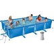 Каркасний басейн Intex 28273 - 6, 450 х 220 х 84 см (3 785 л/год, тент, підстилка, сходи) - зображення 1