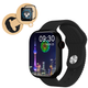 Розумний смарт годинник AirPro HK9 Pro Plus 45mm (AMOLED) Premium Smart Watch Series 8 Black + Aluminium Українське меню спортивний з мікрофоном тонометром + ремінець і захисна плівка в подарунок - зображення 1