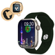 Розумний смарт годинник AirPro HK9 Pro Plus 45mm (AMOLED) Premium Smart Watch Series 8 Green + Aluminium Українське меню спортивний з мікрофоном тонометром + ремінець і захисна плівка в подарунок - зображення 1