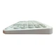 Беспроводная клавиатура mini и мышь keyboard 5263 + приёмник Белая - изображение 3