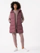 Теплый жилет удлиненный женский 4F Vest F076 4FAW23TVESF076-53S S Розовый (5904698481194) - изображение 3